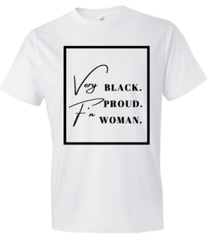 Open image in slideshow, Women&#39;s Printed T-Shirt - Proud Woman | InvestedAF

